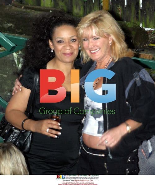 Bev Callard and Rowetta at Manchester Pride