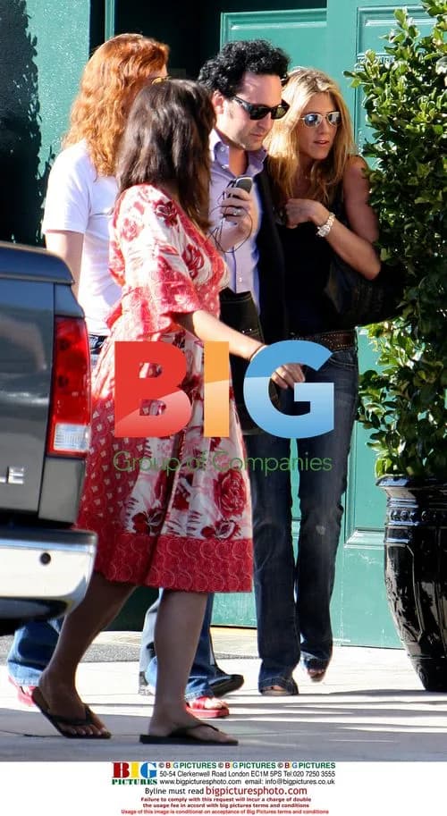 Jennifer Aniston at Recording Studio