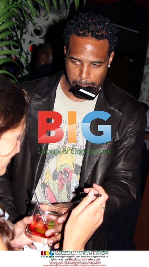 Shawn Wayans with Black Amex