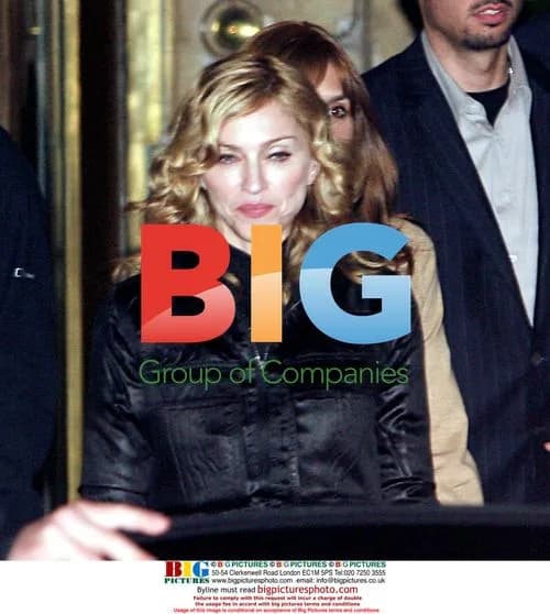 Madonna leaving Hotel Crillon in Paris