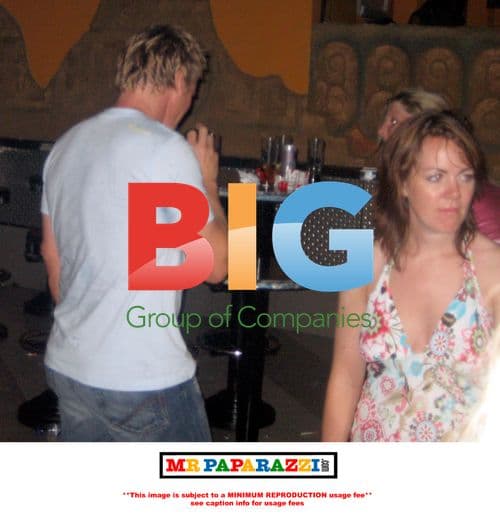 Gordon Ramsay Enjoys Night Out in Spain