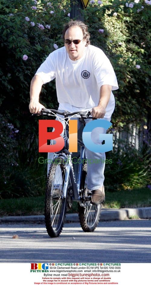 Jim Belushi bike ride with son