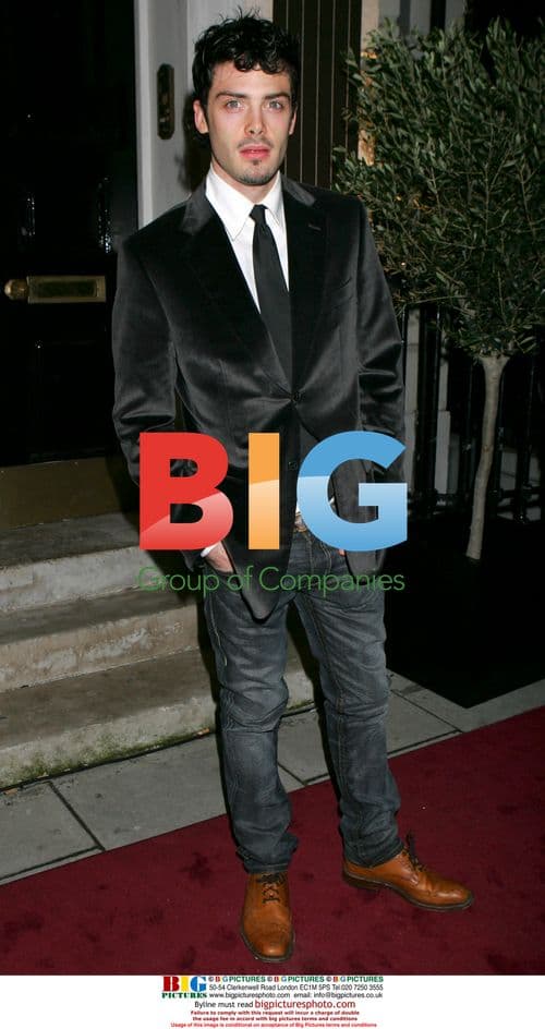 Actor David Leon at Zegna Couture Launch