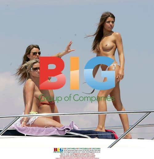 Tanya Robinson Sunbathing in Caribbean