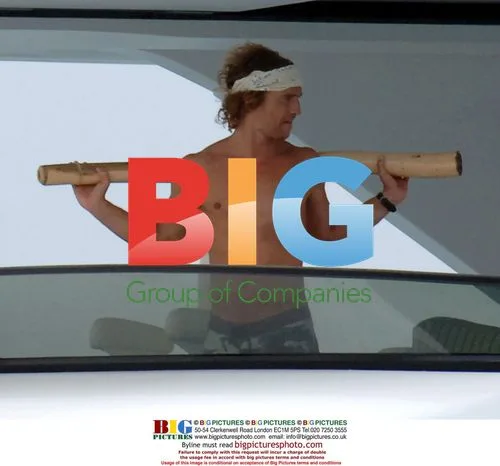 Matthew McConaughey on Boat with Didgeridoo