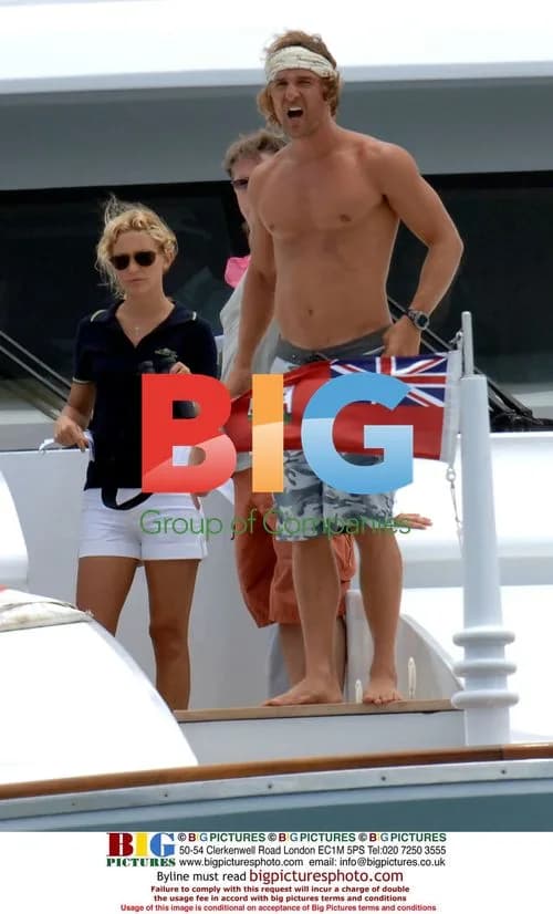 Matthew McConaughey on Boat with Didgeridoo