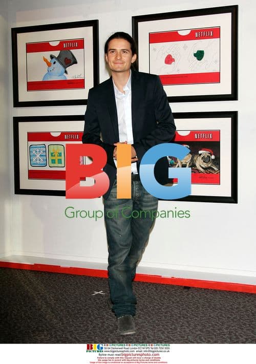 Orlando Bloom at Netflix Holiday Event