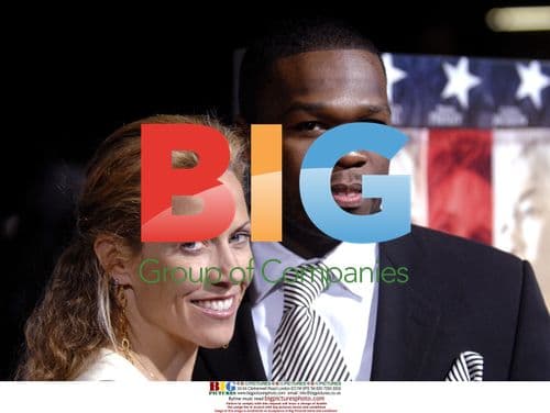 50 Cent and Cheryl Crow at 'Home of the Brave' Premiere