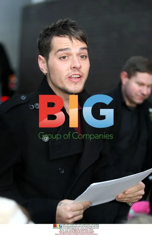 Matt Willis Served with Writ Outside GMTV Studios