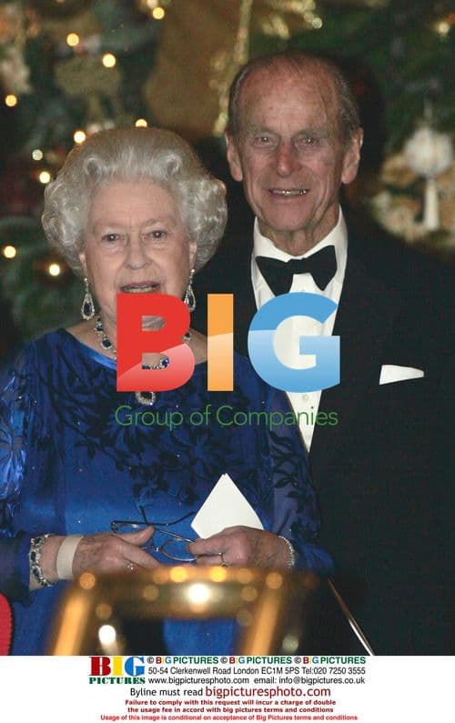 Queen Elizabeth and Prince Philip at 80th Birthday