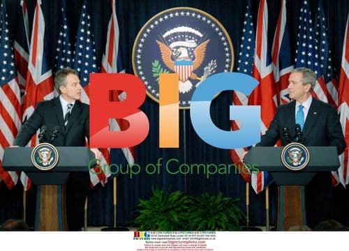 Bush and Blair joint press conference