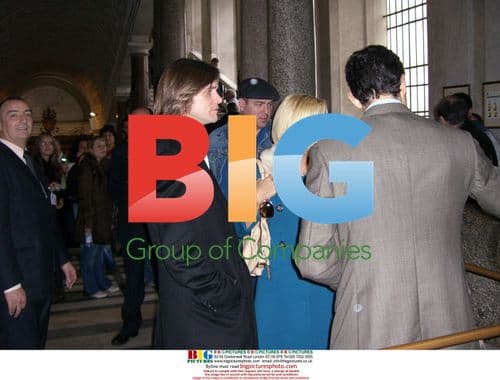 Jim Carrey and Jenny McCarthy at Vatican Museum