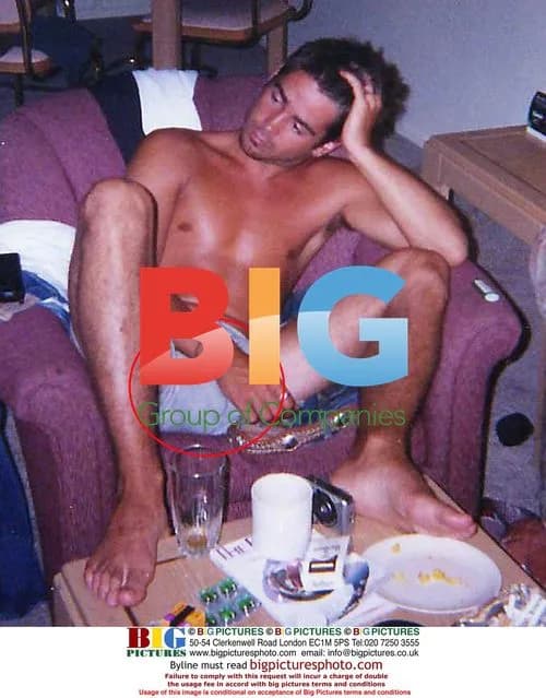 Colin Farrell in Trashed Hotel Room