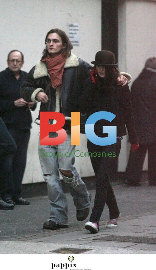 Keira Knightley and Rupert Friend out in London