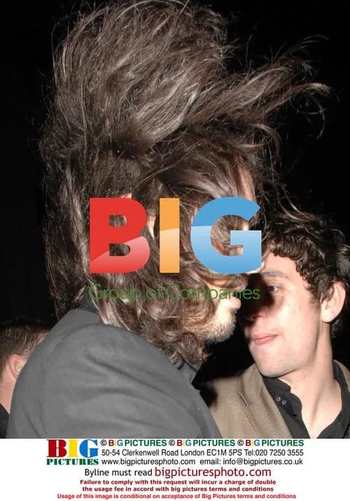 Russell Brand leaving Comedy Awards 2006