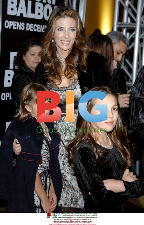 Stallone and Family at 'Rocky Balboa' Premiere