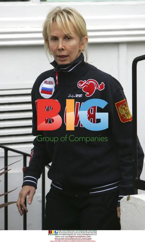 Trudy Styler leaving London gym