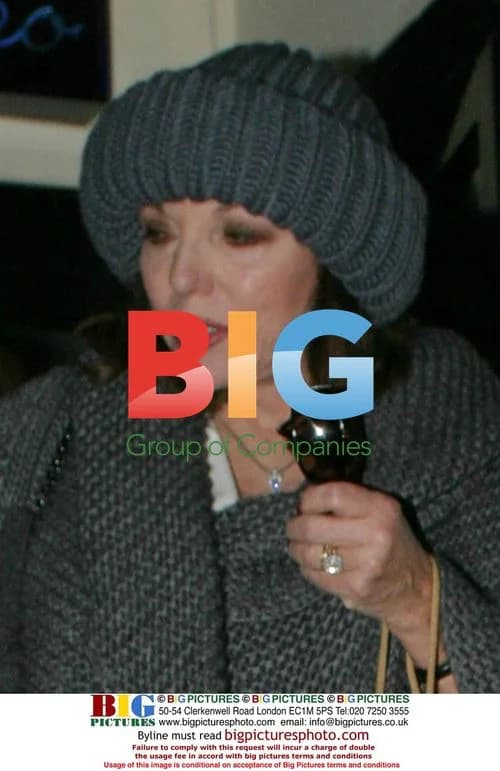 Joan Collins at San Lorenzo in London, UK