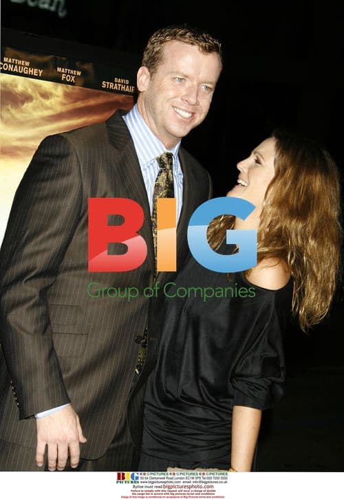 Drew Barrymore and director McG at 'We Are Marshall' premiere