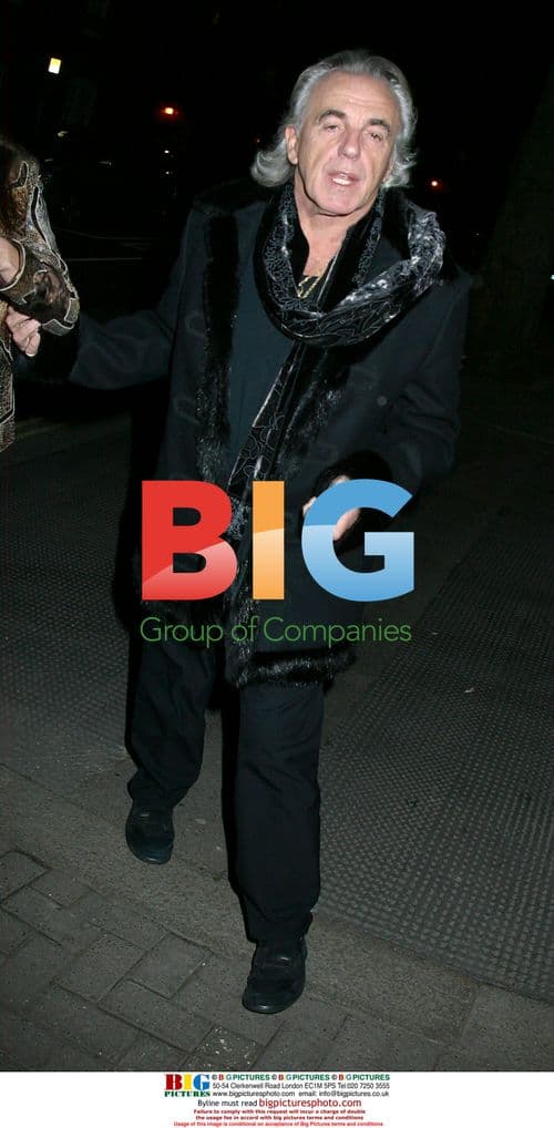 Peter Stringfellow at Comic Relief event