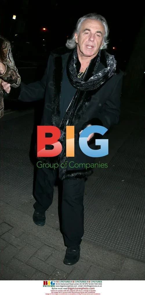 Peter Stringfellow at Comic Relief event