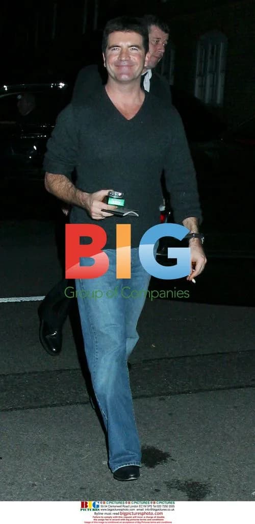 Simon Cowell attends London event for Comic Relief