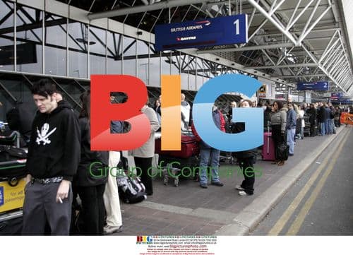 Holiday Rush at Heathrow Terminal Four