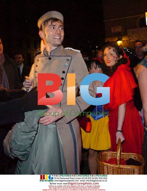 David Tennant at Matt Lucas’ wedding reception