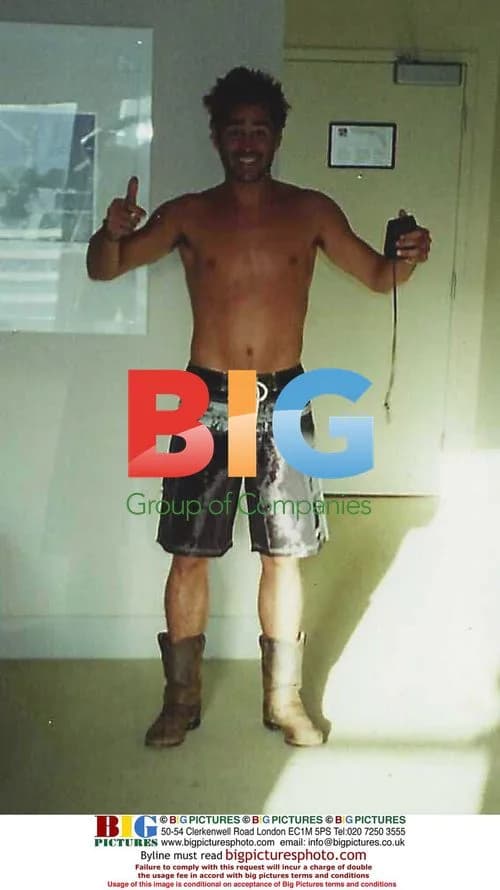 Colin Farrell in Trashed Hotel Room
