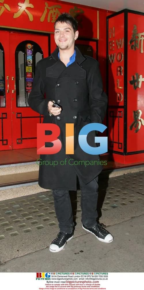 Matt Willis Filming Commercial in Chinatown
