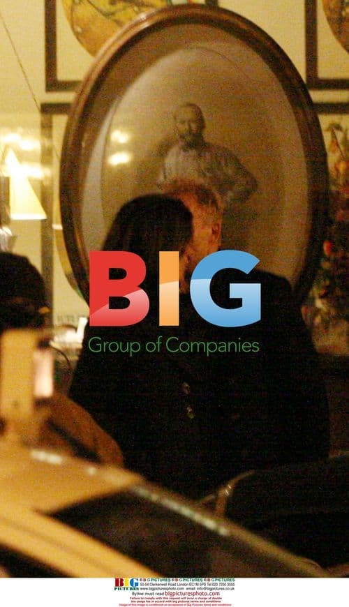 Sting Leaving Restaurant with Mystery Lady