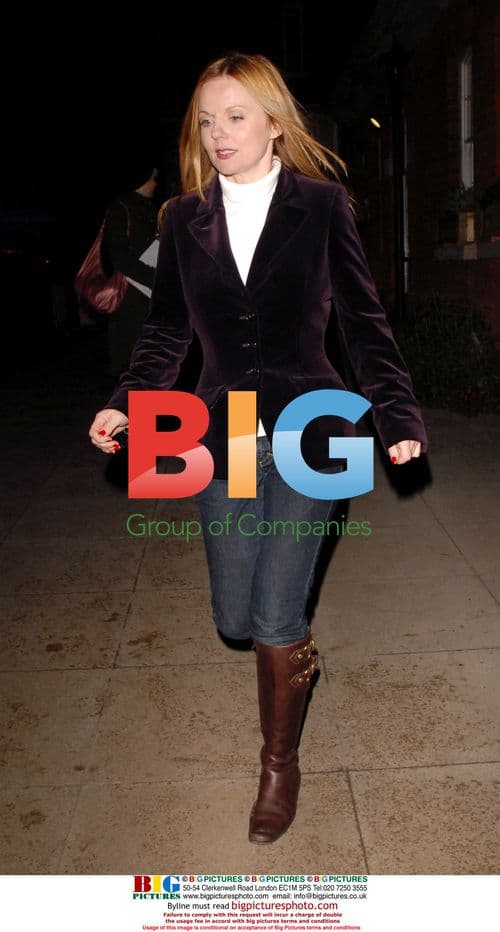 Geri Halliwell at Comic Relief Christmas fair