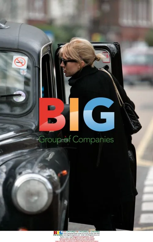 Sienna Miller Hails Cab in London