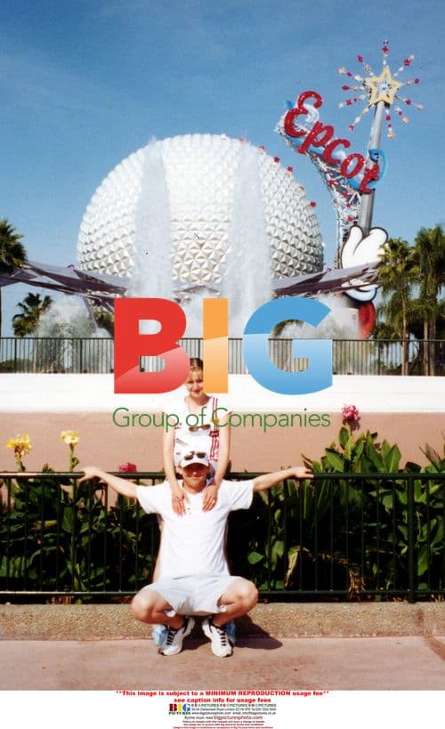 Paula Clennell and boyfriend on holiday