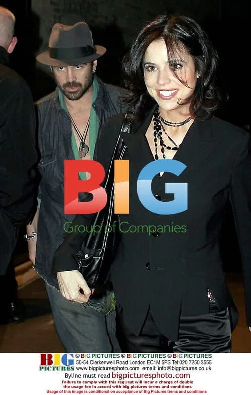 Colin Farrell Leaves Christmas Party