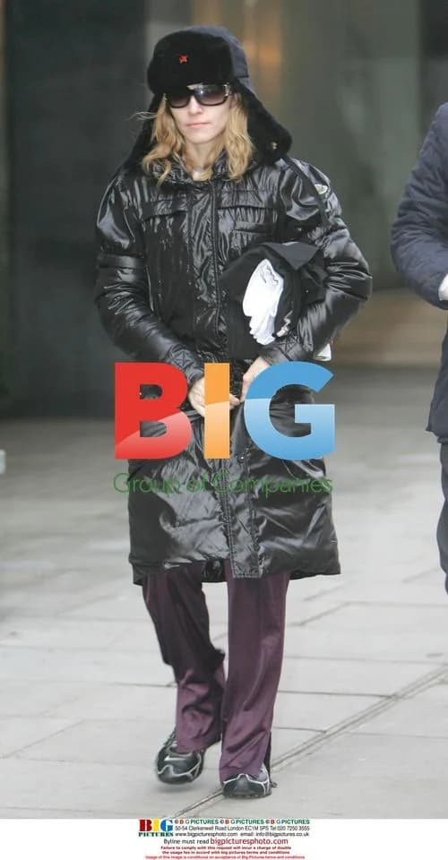 Madonna Pulls Face in London