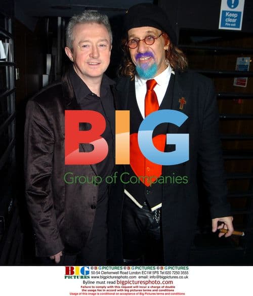 Louis Walsh and Mark Hudson at X Factor Wrap Party