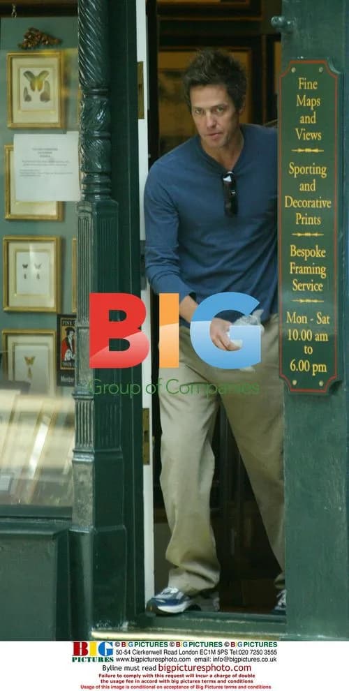 Hugh Grant Shopping in London