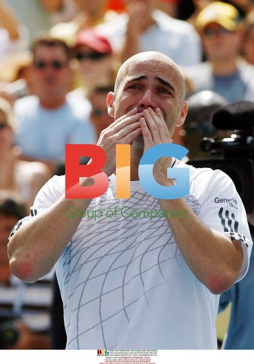 Andre Agassi Goodbye at U.S. Open