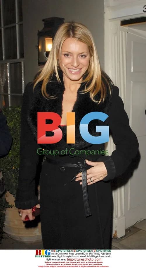 Tess Daly at Osbourne's Christmas Party