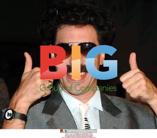 Sacha Baron Cohen as Borat at US Premiere