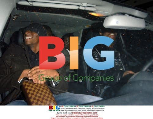 Arsenal players at Christmas party