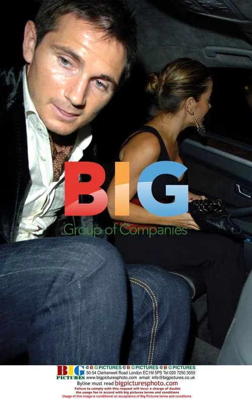 Frank Lampard and Elin Rives Leaving Party
