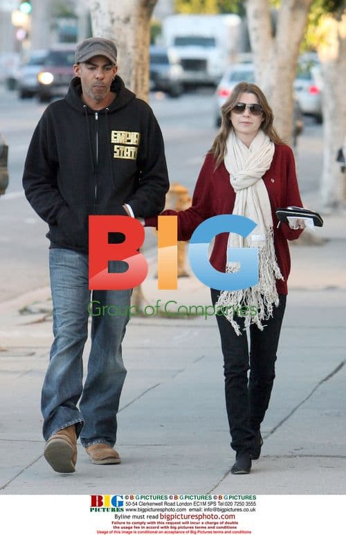 Ellen Pompeo and Chris Ivery go shopping in LA