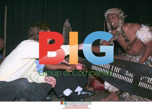 Jude Law and Sadie Frost Visit God\'s Golden Acre in South Africa