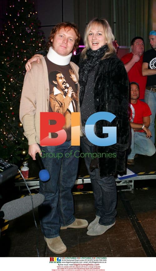 Avid Merrion at BBC Radio One Xmas Party