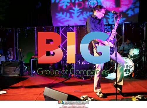 The Feeling's Dan Gillespie at Radio 1's Xmas Party