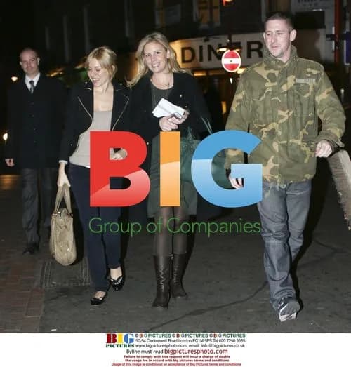 Sienna Miller Leaving London Home