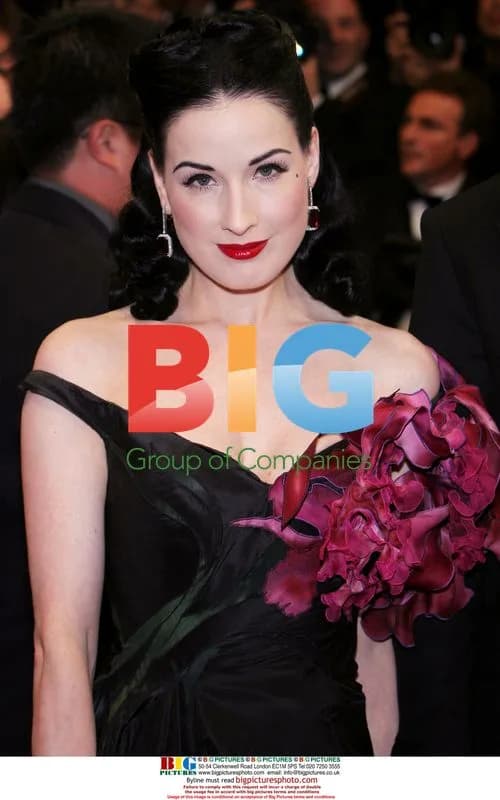 Dita Von Teese at Da Vinci Code Premiere