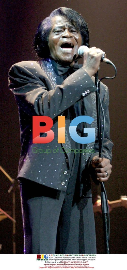 James Brown Performs in Paris